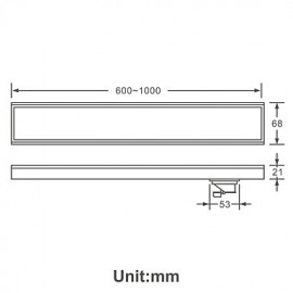 Drains, 1 pc Modern Stainless Steel Drain Bathroom