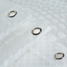 Shower Curtains Neoclassical PEVA Polka Dot Machine Made