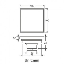 Drains, 1 pc Modern Brass Drain Bathroom