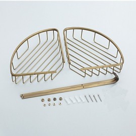 Bathroom Products, 1 pc Antique Brass Bathroom Shelf Bathroom