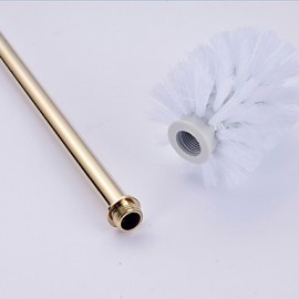 Toilet Brush Holder, 1 pc Neoclassical Brass Toilet Brush Holder Bathroom