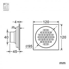 Drains, 1 pc Modern Brass Drain Bathroom