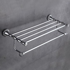 Towel Bars, 1pc High Quality Modern Metal Bathroom Shelf Wall Mounted