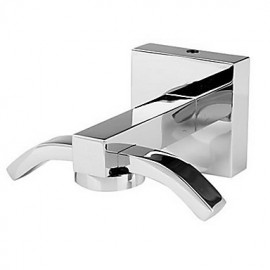 Robe Hooks, Robe Hook Contemporary Brass Chrome