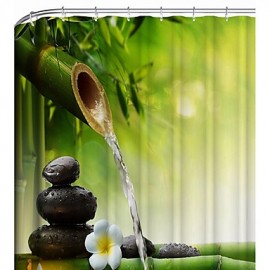 Shower Curtains Contemporary Polyester Novelty Waterproof