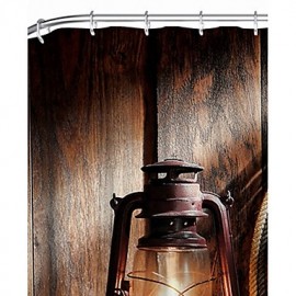 Shower Curtains Contemporary Polyester Novelty Waterproof