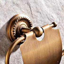 Bathroom Products, 1 pc Antique Brass Toilet Paper Holder Bathroom