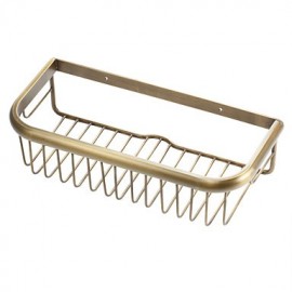 Towel Bars, 1pc High Quality Antique Brass Bathroom Shelf