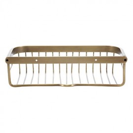 Towel Bars, 1pc High Quality Antique Brass Bathroom Shelf