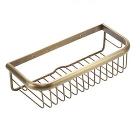 Towel Bars, 1pc High Quality Antique Brass Bathroom Shelf