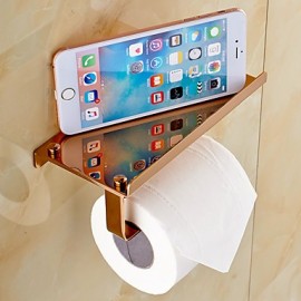 Toilet Paper Holders, 1 pc Contemporary Brass Toilet Paper Holder Bathroom