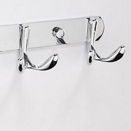 Robe Hooks, 1 pc Contemporary Stainless Steel Robe Hook Bathroom