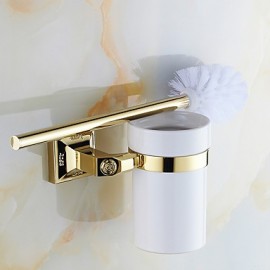 Towel Bars, 1 pc Antique Brass Toilet Brush Holder Bathroom