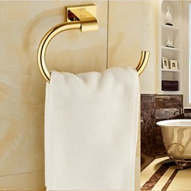 Towel Bars, 1 pc Contemporary Brass Towel Bar Bathroom