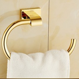 Towel Bars, 1 pc Contemporary Brass Towel Bar Bathroom