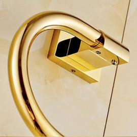 Towel Bars, 1 pc Contemporary Brass Towel Bar Bathroom