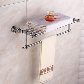 Towel Bars, 1 pc Modern Brass Bathroom Shelf Bathroom