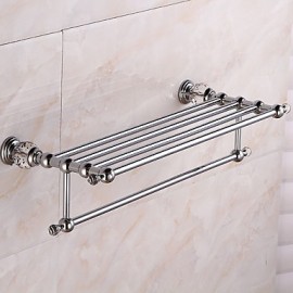 Towel Bars, 1 pc Modern Brass Bathroom Shelf Bathroom