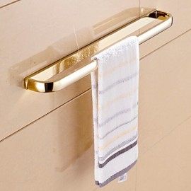 Towel Bars, 1 pc Contemporary Brass Towel Bar Bathroom