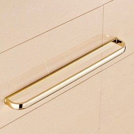 Towel Bars, 1 pc Contemporary Brass Towel Bar Bathroom