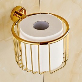 Toilet Paper Holders, 1 pc Contemporary Brass Toilet Paper Holder Bathroom