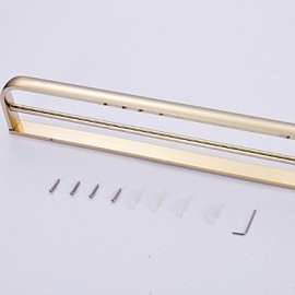 Towel Bars, 1 pc Contemporary Brass Towel Bar Bathroom