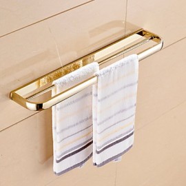 Towel Bars, 1 pc Contemporary Brass Towel Bar Bathroom