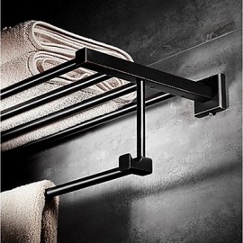 Bathroom Accessory Set, 1pc High Quality Modern Metal Bathroom Shelf Wall Mounted