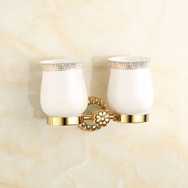 Bathroom Accessory Set, 1set Neoclassical Brass Bathroom Accessory Set Bathroom