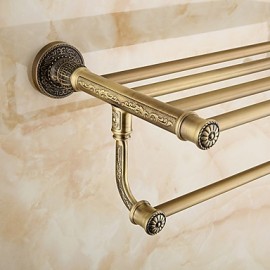 Towel Bars, 1 pc Antique Brass Bathroom Shelf Bathroom