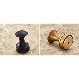 Robe Hooks, 1 pc Country Brass Robe Hook Bathroom