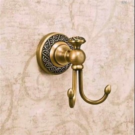 Robe Hooks, 1pc High Quality Antique Brass Robe Hook