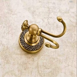 Robe Hooks, 1pc High Quality Antique Brass Robe Hook