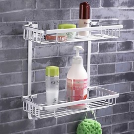 Towel Bars, 1pc High Quality Contemporary Aluminum Bathroom Shelf