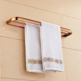 Towel Bars, 1 pc Contemporary Brass Towel Bar Bathroom