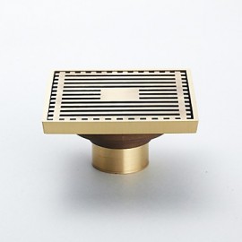 Drains, 1pc Removable Antique Brass Drain