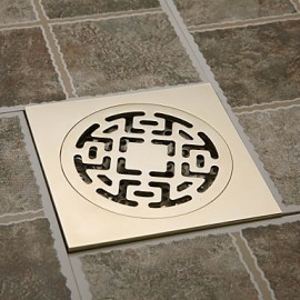 Drains, 1pc Removable Antique Brass Drain