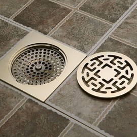 Drains, 1pc Removable Antique Brass Drain