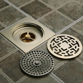 Drains, 1pc Removable Antique Brass Drain