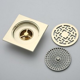 Drains, 1pc Removable Antique Brass Drain