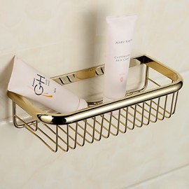 Towel Bars, 1 pc Modern Brass Bathroom Shelf Bathroom