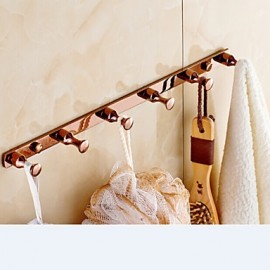 Robe Hooks, 1 pc Neoclassical Brass Zinc Alloy Robe Hook Bathroom