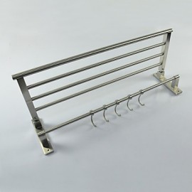 Towel Bars, 1 pc Contemporary Stainless Steel Bathroom Shelf Bathroom