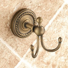 Bathroom Products, 1 pc Antique Brass Robe Hook Bathroom