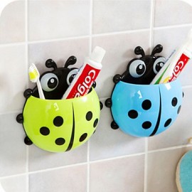 Toothbrush Holder, 1 pc Plastic PP Cartoon Multi-function Travel Storage Bathroom Gadget Bath Organization Bathroom