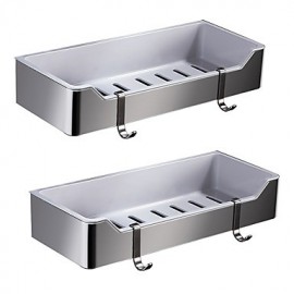 Towel Bars, 1 pc High Quality Other Stainless Steel + A Grade ABS Bathroom Shelf Bathroom