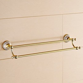 Towel Bars, 1 pc Contemporary Brass Towel Bar Bathroom