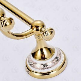 Towel Bars, 1 pc Contemporary Brass Towel Bar Bathroom