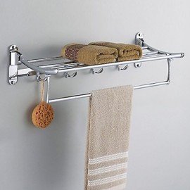 Towel Bars, 1pc High Quality Contemporary Stainless Steel Zinc Alloy Towel Bar