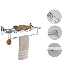 Towel Bars, 1pc High Quality Contemporary Stainless Steel Zinc Alloy Towel Bar